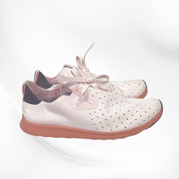 Native Womens Shoes 6 Pink Apollo Moc Comfort Sneakers Lightweight Breathable - Picture 1 of 14